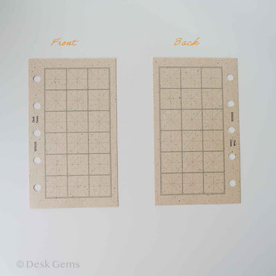 Desk Gems Le Mien Inserts - Chinese Calligraphy