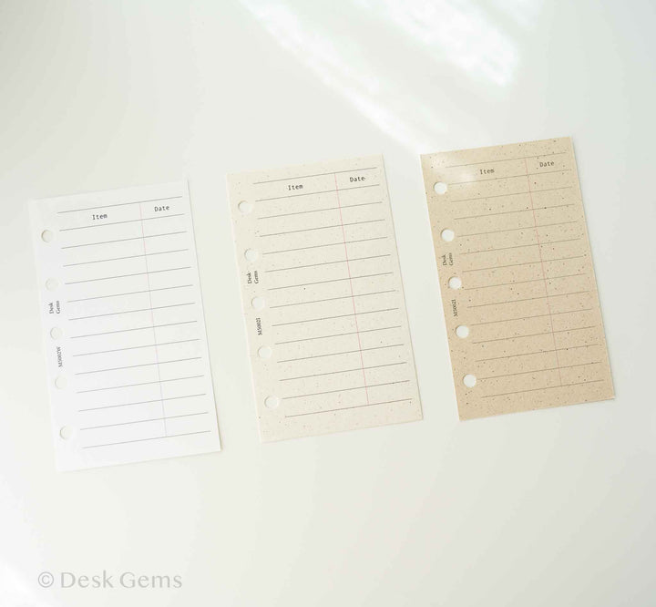 Desk Gems Original Inserts - Wish List