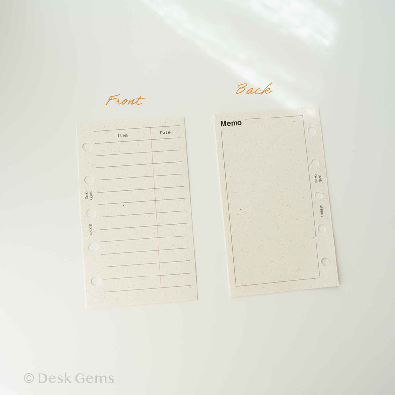 Desk Gems Original Inserts - Wish List