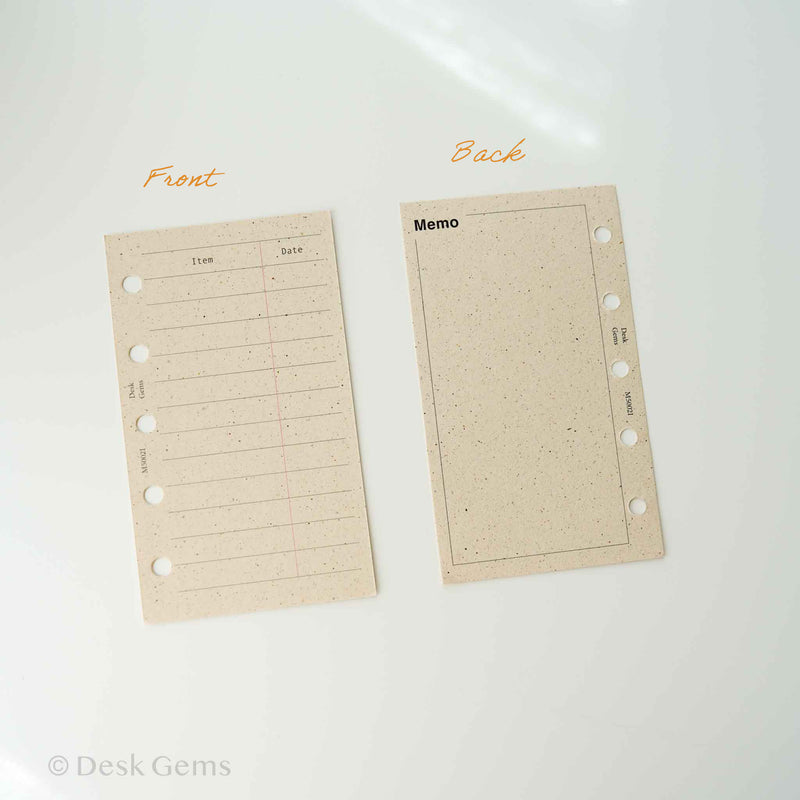 Desk Gems Original Inserts - Wish List