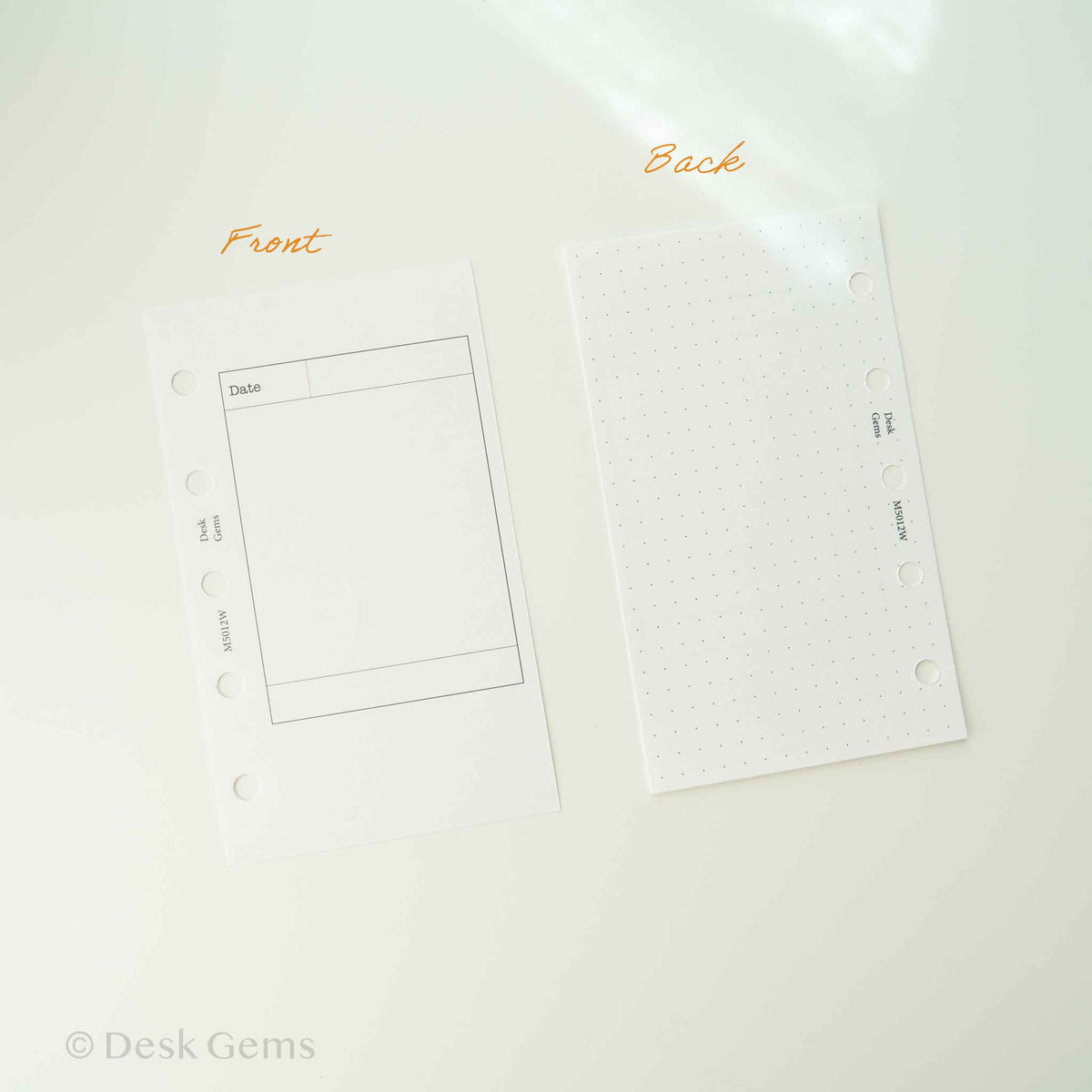 Desk Gems Le Mien Inserts - Quick Record (M5)
