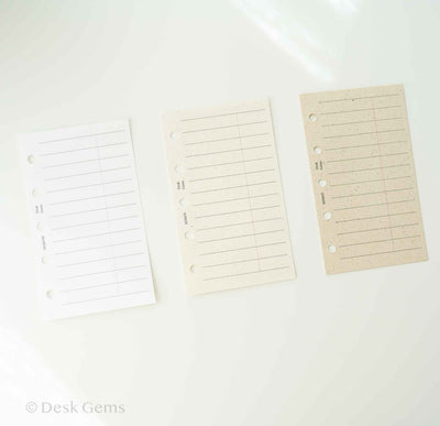 Desk Gems Le Mien Inserts - Free List B