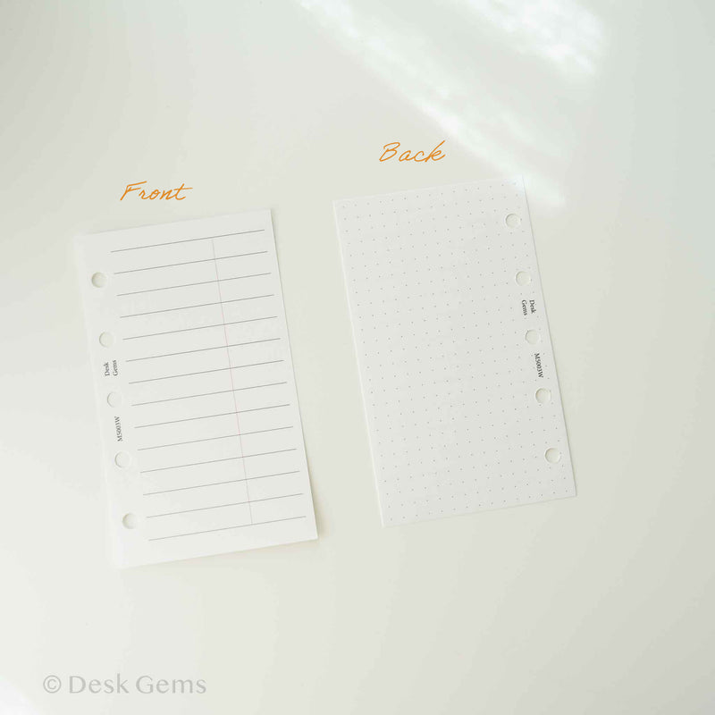 Desk Gems Le Mien Inserts - Free List B