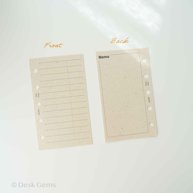 Desk Gems Le Mien Inserts - Free List B