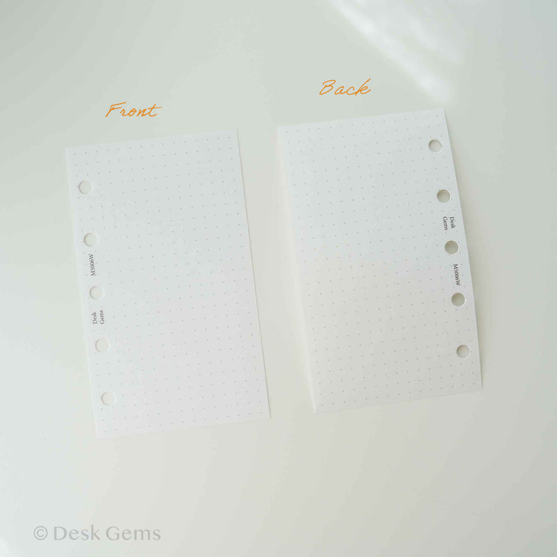 Desk Gems Le Mien Inserts - Dot Grid 4mm