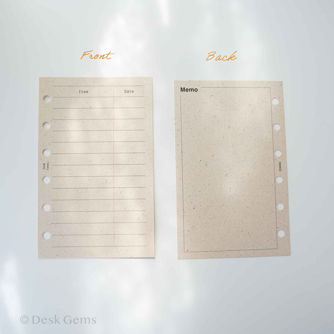 Desk Gems Original Inserts - Wish List