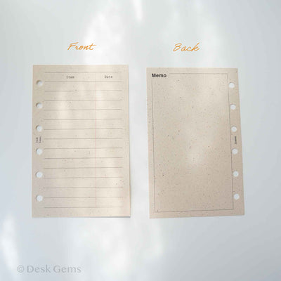 Desk Gems Original Inserts - Wish List