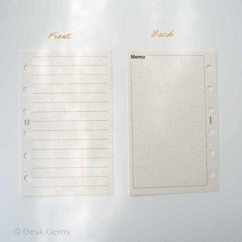 Desk Gems Le Mien Inserts - Free List B