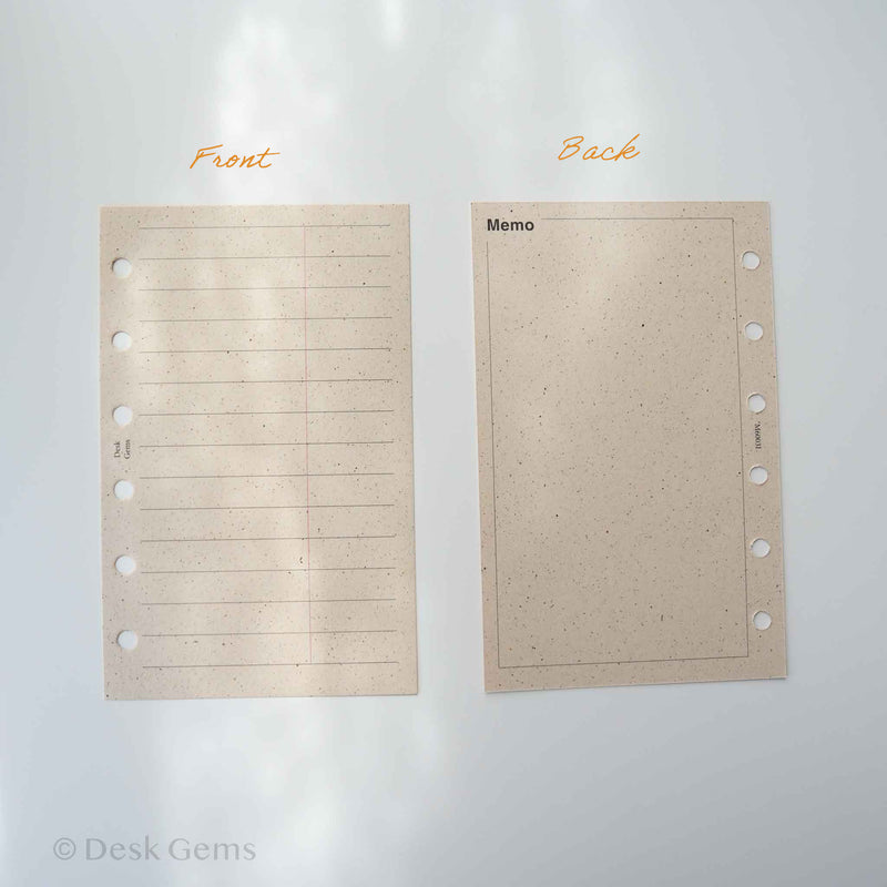 Desk Gems Le Mien Inserts - Free List B