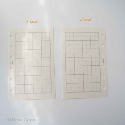 Desk Gems Le Mien Inserts - Chinese Calligraphy