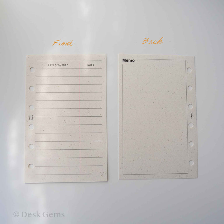 Desk Gems Original Inserts - Wish List