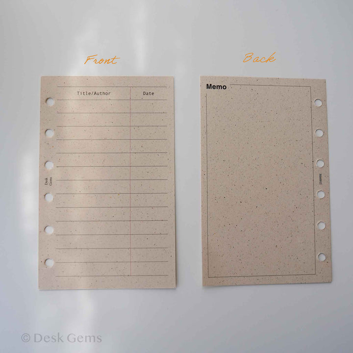 Desk Gems Original Inserts - Wish List