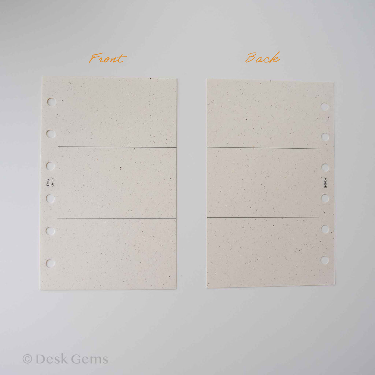 Desk Gems Le Mien Inserts - Three Sectional