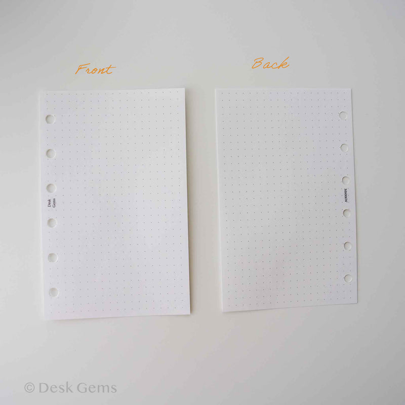 Desk Gems Le Mien Inserts - Dot Grid 4mm