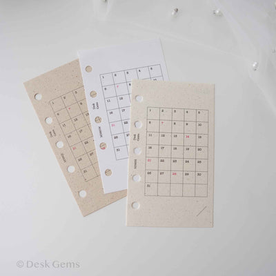 Desk Gems Le Mien Inserts - Single Habit Tracker (M5)