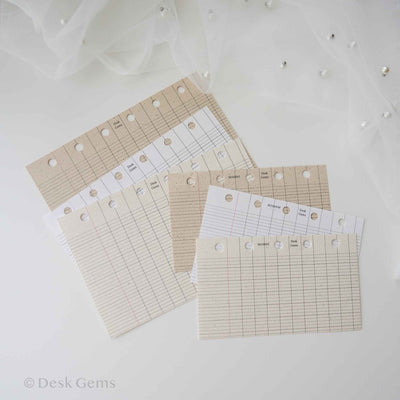 Desk Gems Le Mien Inserts - French Paper Style