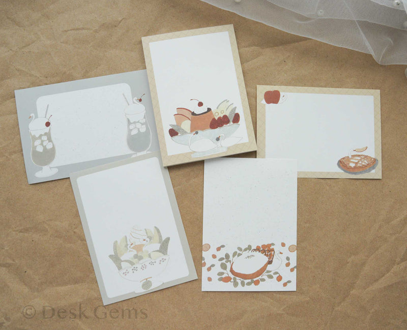 Shoichiro Tobimatsu Memo Pad - Desserts
