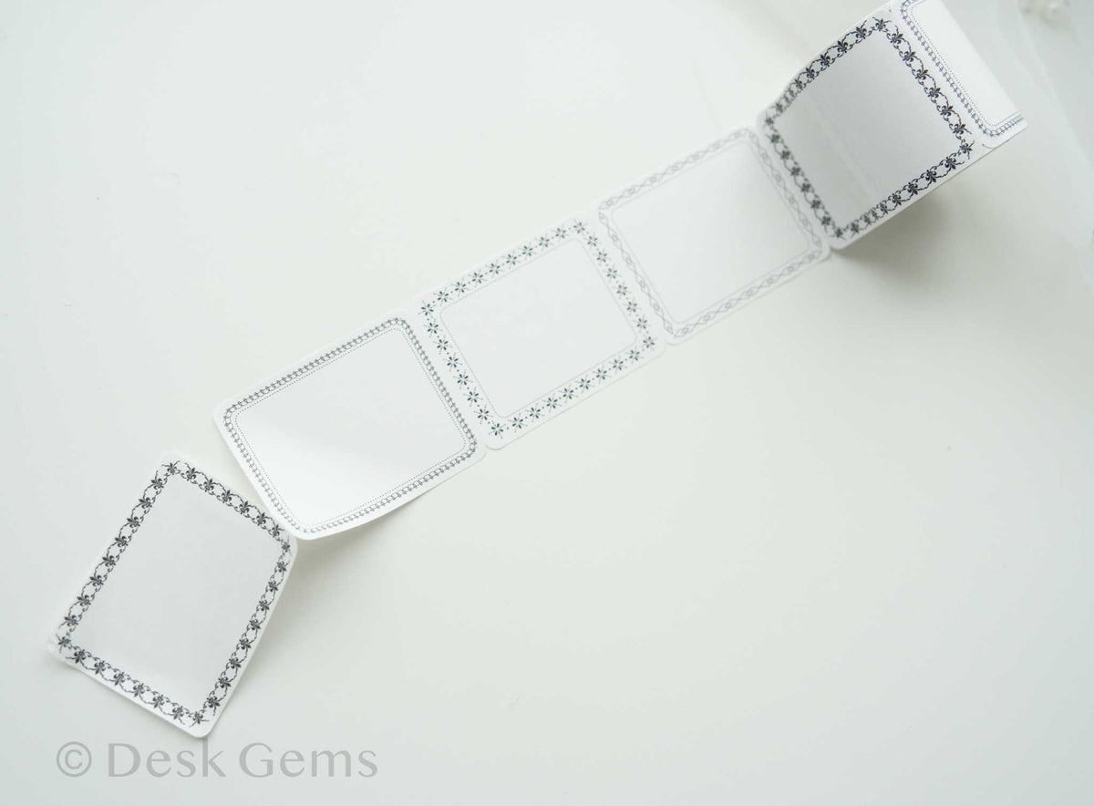 Papier Platz Sticky Note Roll - Classic Frame - Monochrome