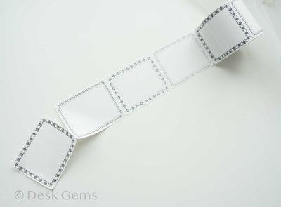 Papier Platz Sticky Note Roll - Classic Frame - Monochrome