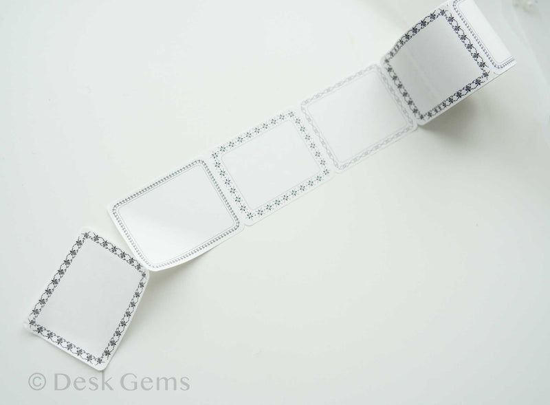 Papier Platz Sticky Note Roll - Classic Frame - Monochrome