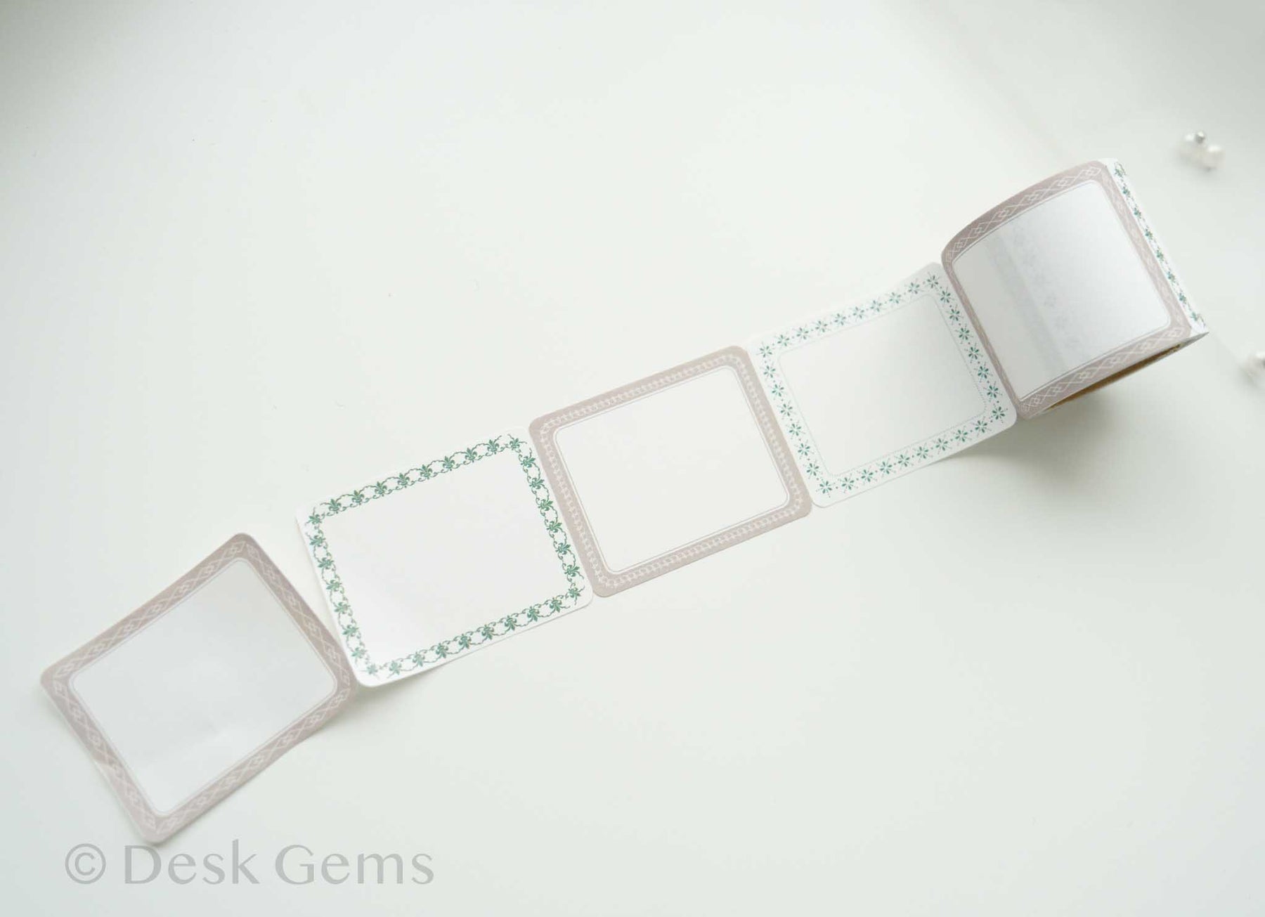 Desktop Note Roll Papier Platz Sticky Note Roll - Classic Frame – Desk Gems
