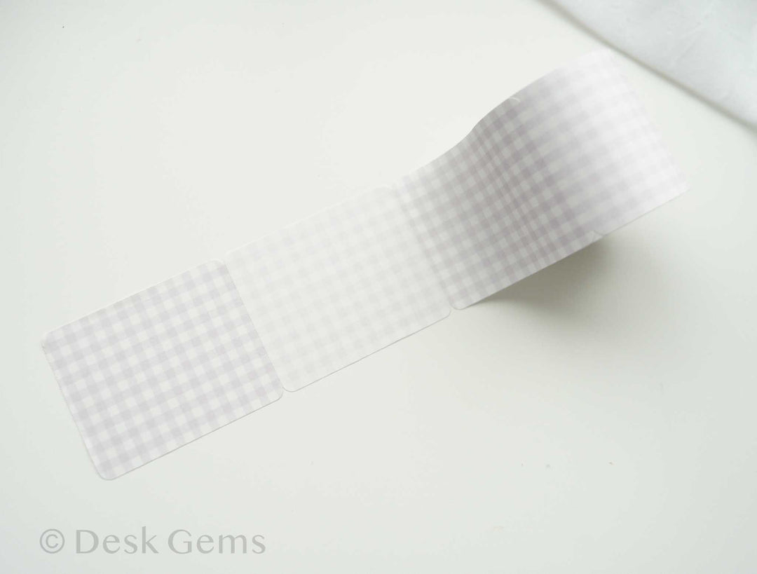 Papier Platz Sticky Note Roll - Check - Purple