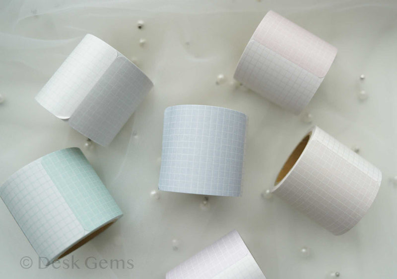 Papier Platz Sticky Note Roll - Grid