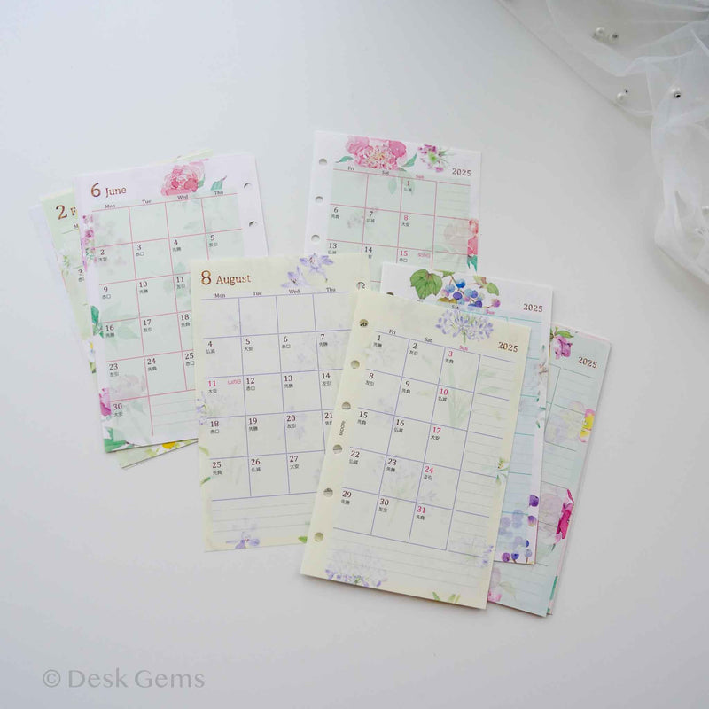 MD Planner Insert for 2025 - Flower