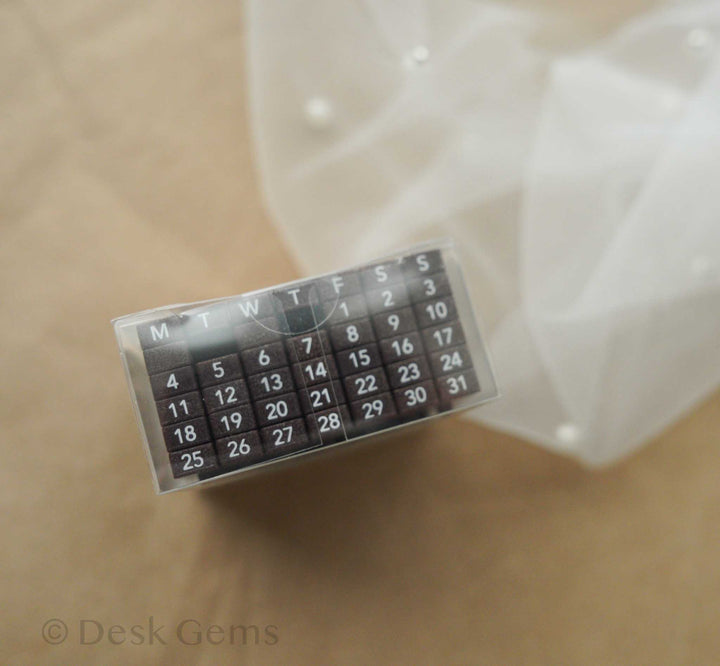 Shachihata Detachable Universal Calendar Stamp