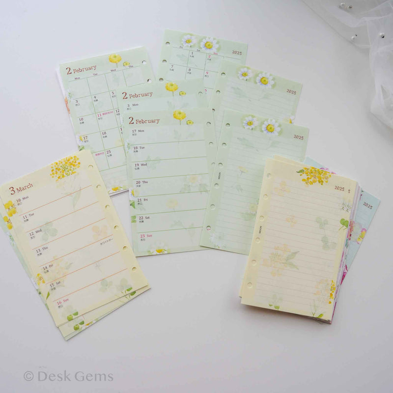 MD Planner Insert for 2025 - Flower