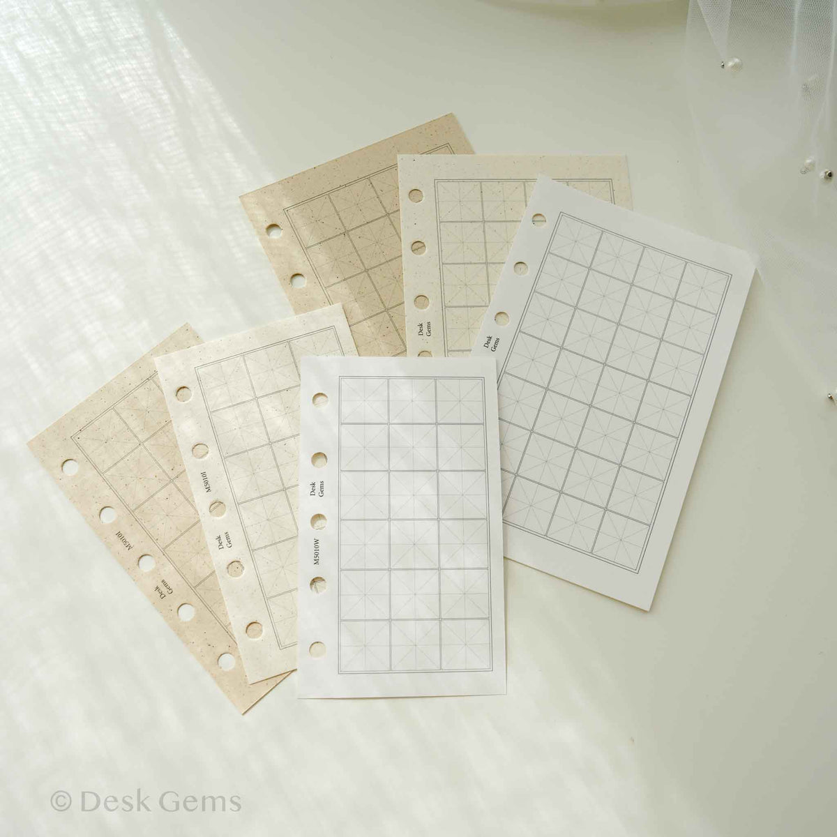 Desk Gems Le Mien Inserts - Chinese Calligraphy