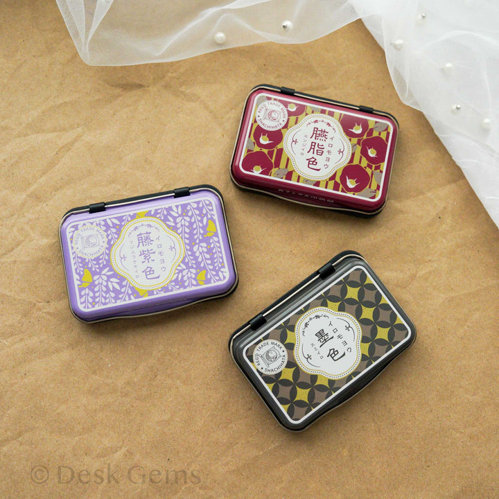 Shachihata Iromoyo Oil-Based Ink Pad - 100th Anniversary Edition