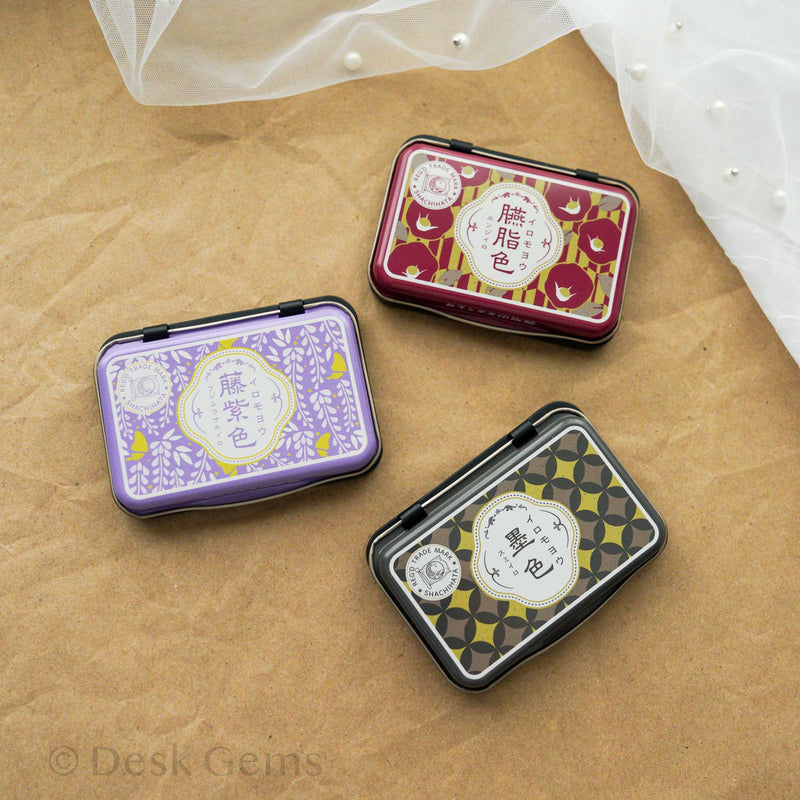 Shachihata Iromoyo Oil-Based Ink Pad - 100th Anniversary Edition