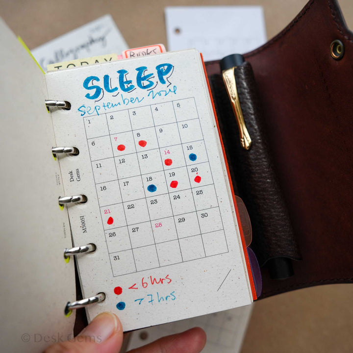Desk Gems Original Inserts - Single Habit Tracker (M5)