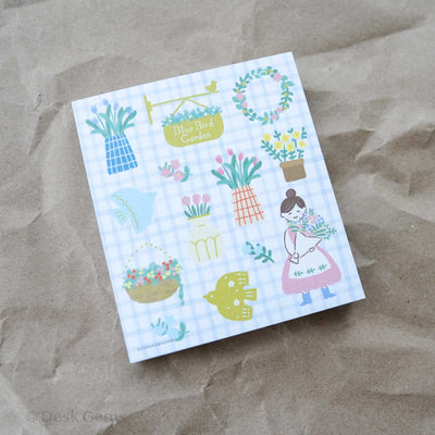 Furukawa Paper Original Memo Pad (Fall 2024) - Blue Bird Garden