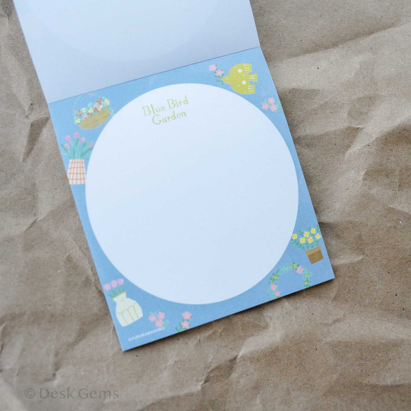 Furukawa Paper Original Memo Pad (Fall 2024) - Blue Bird Garden