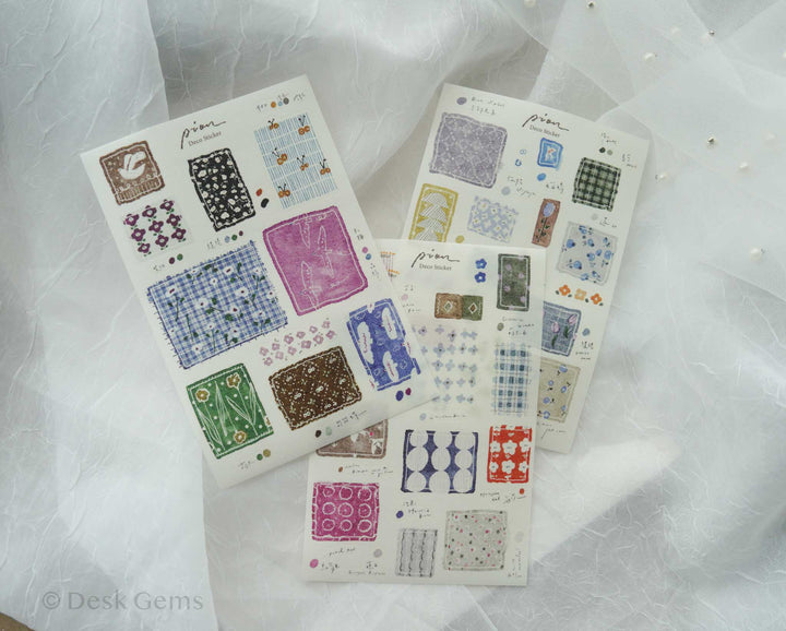 Pion Die-cut Paper Stickers - Candy Paper