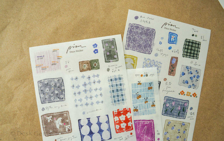 Pion Die-cut Paper Stickers - Candy Paper