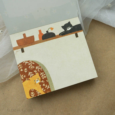 Cozyca X Mariko Fukoka Block Memo Pad - Meow