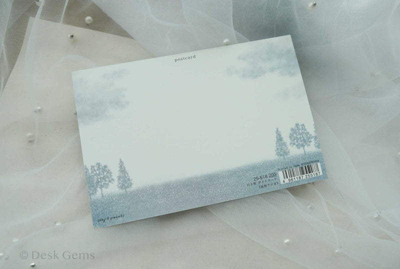 Cozyca X Akira Kusaka Foiled Postcard - Nocturne Radio