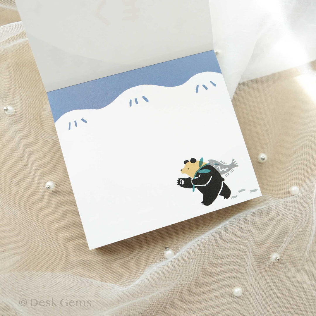 Cozyca x Masao Takahata Memo Pad - Bear