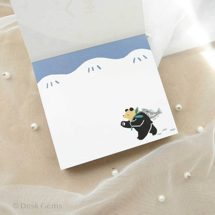 Cozyca x Masao Takahata Memo Pad - Bear