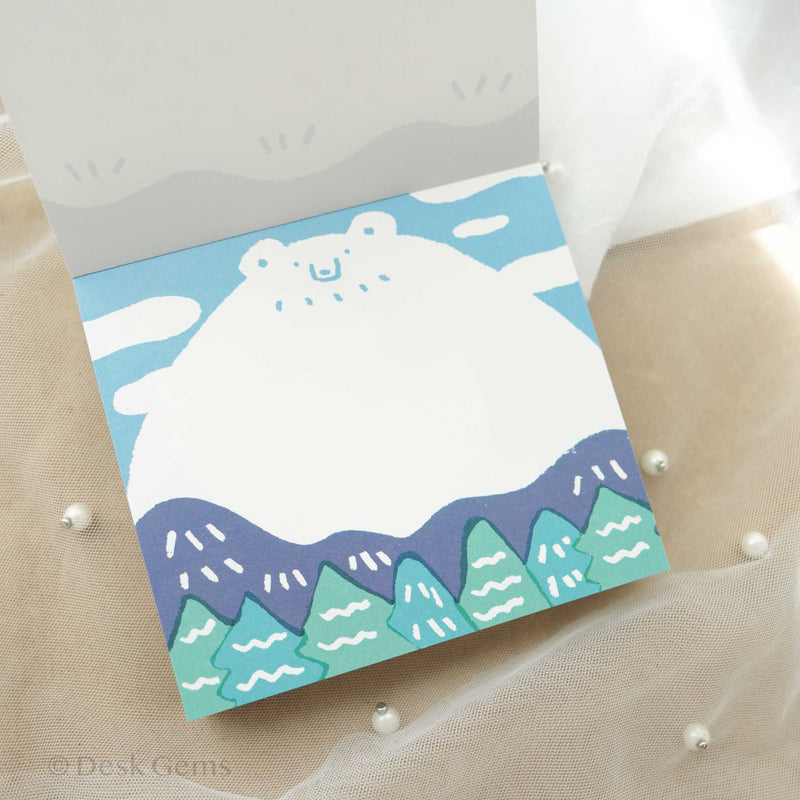 Cozyca x Masao Takahata Memo Pad - Bear