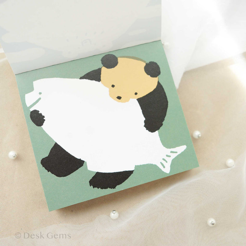 Cozyca x Masao Takahata Memo Pad - Bear
