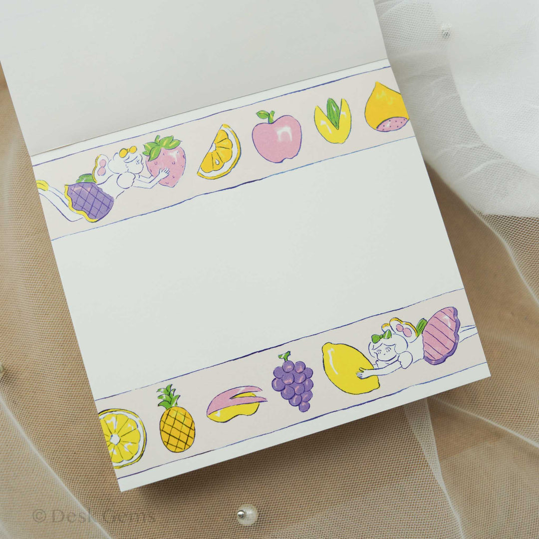 Cozyca x Heisuke Kitazawa Mamo Pad - Fruits