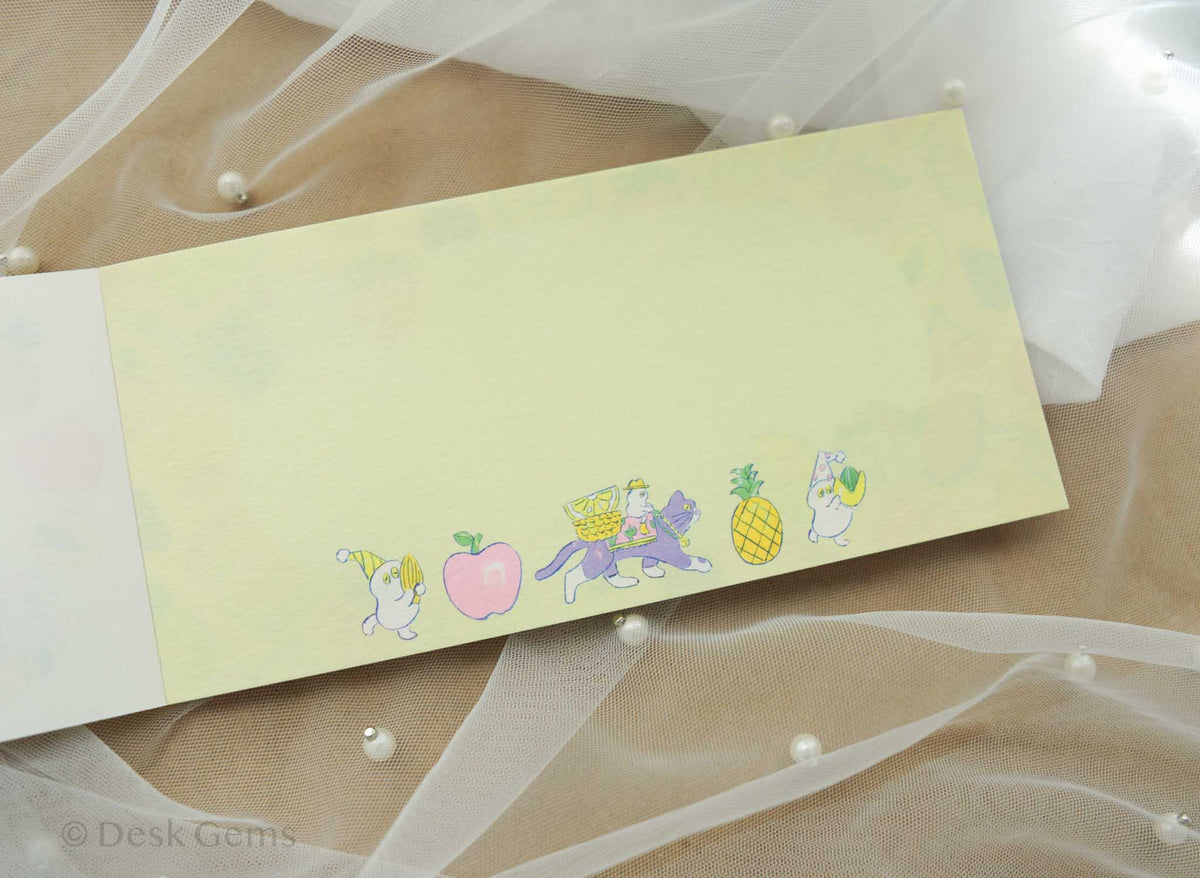Cozyca x Heisuke Kitazawa Letter Pad - Fruits
