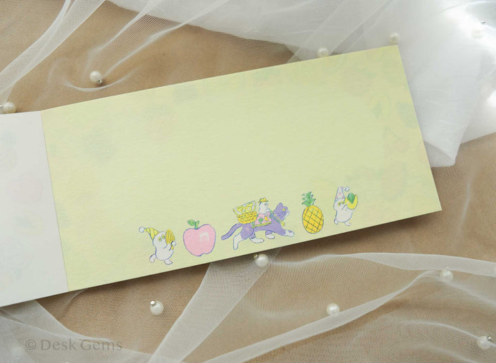 Cozyca x Heisuke Kitazawa Letter Pad - Fruits