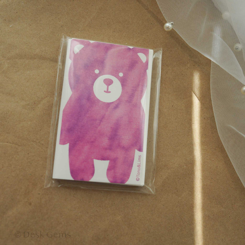 Nouto x Tono & Lims Ink Card Set - Bear