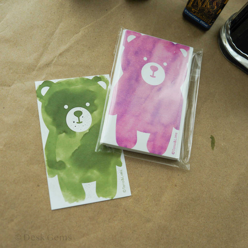 Nouto x Tono & Lims Ink Card Set - Bear