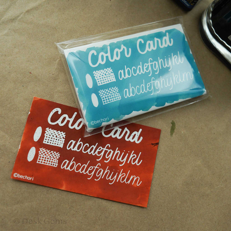 Nouto x Bechori Ink Card Set - Color Card